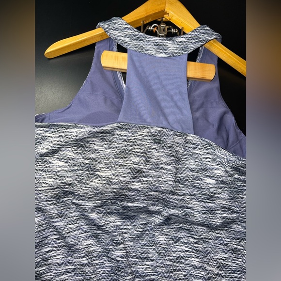MPG Heathered Gray Purple Athletic Dress With Pockets Size XL EUC - Picture 6 of 7